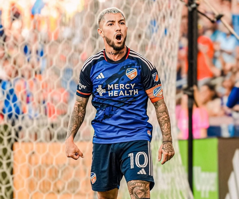 Luciano Acosta, do FC Dallas, recebeu proposta do Fluminense — Foto: Reprodução/Instagram