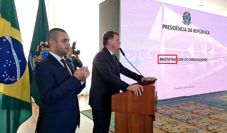 Em propaganda oficial no exterior, governo erra grafia em inglês