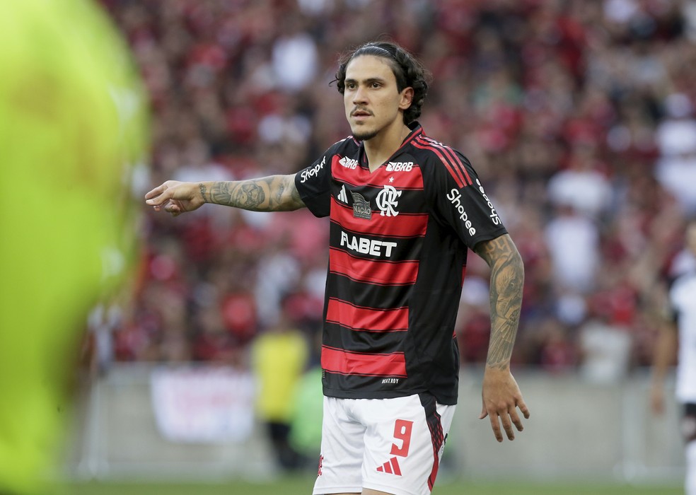 Camisa 9: afastamento de Pedro no Flamengo é fruto de um histórico comportamental conturbado — Foto: Marcelo Theobald / Agência O Globo