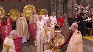 Deus salve o rei: Charles é oficialmente coroado Rei Charles III no Reino Unido — Foto: Reprodução