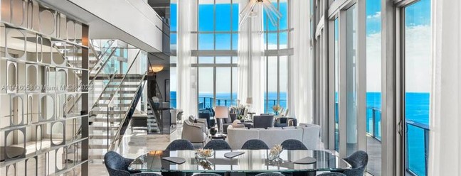 Gusttavo Lima vendeu apartamento de luxo em Miami — Foto: Divulgação Imobiliária Miami