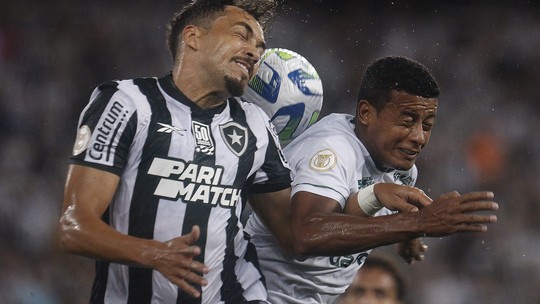 Após quatro jogos sem vencer, chance de título do Botafogo despenca de 90% para menos de 70%