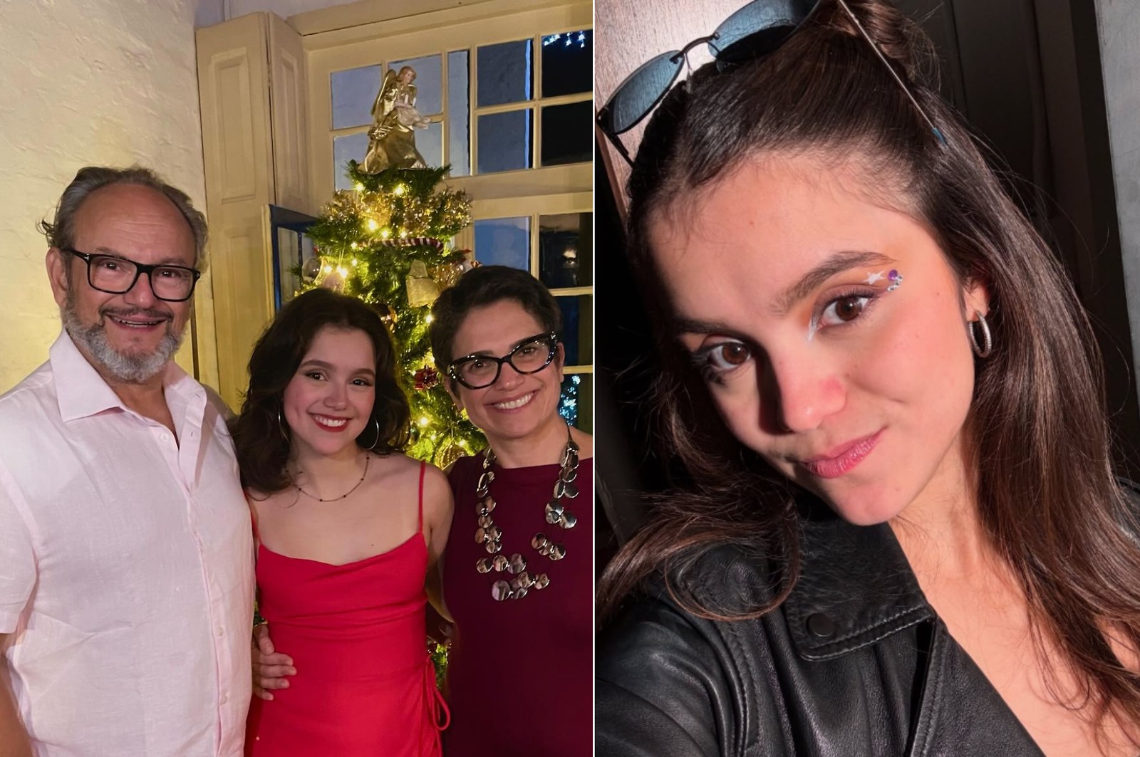 Elisa Annenberg-Paglia, de 22 anos, é filha dos jornalistas Ernesto Paglia e Sandra Annenberg. Ela se formou em Artes Cênicas, em maio, e tenta a carreira de atriz em Nova York  — Foto: reprodução