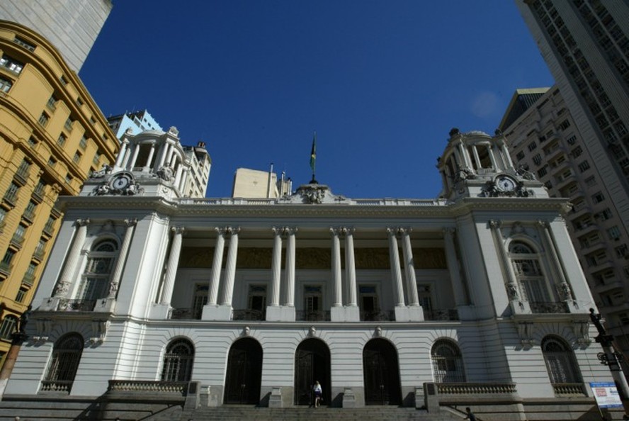 Sede da Câmara Municipal do Rio, na Cinelândia