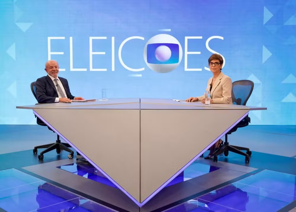 Com sabatina de Lula, Globo tem a maior audiência do dia