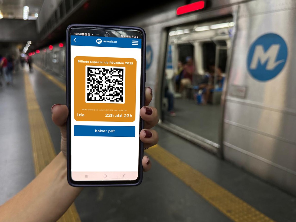 Esquema especial do metrô para o réveillon 2025 tem bilhetes com QR ...