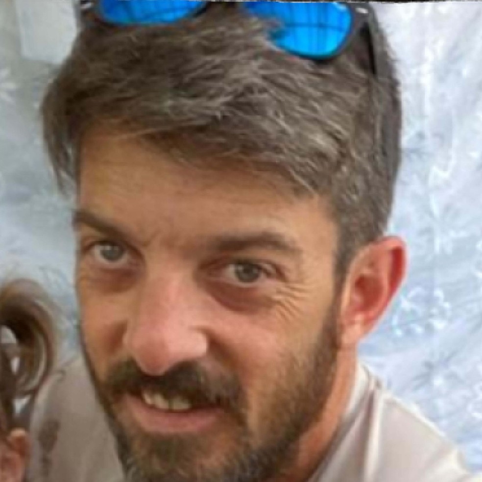 David Cunio, sequestrado pelo Hamas no kibutz Nir Oz — Foto: Fórum de Reféns e Famílias Desaparecidas
