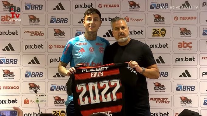 Pulgar volta contra o Palmeiras, mas Flamengo pode perdê-lo em breve para o futebol árabe, que quer pagar multa