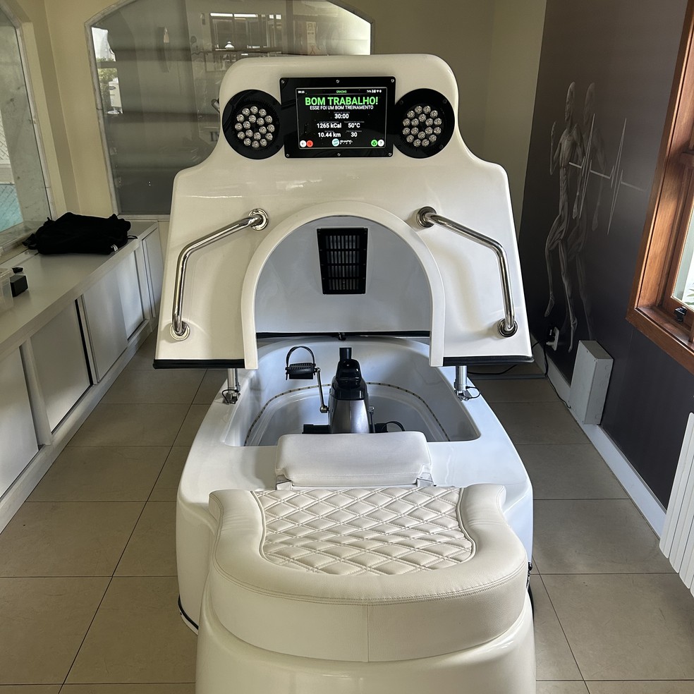 Shape Bike no spa — Foto: Marcia Disitzer