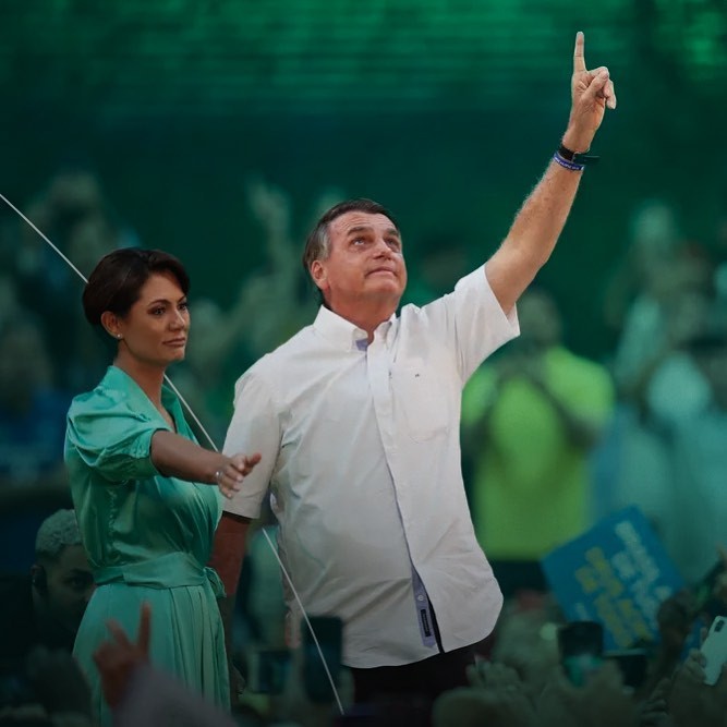 Apesar de ter lançado candidatura própria – Padre Kelmon –, parabenizou e declarou apoio à reeleição de Bolsonaro na página oficial do partido — Foto: Reprodução