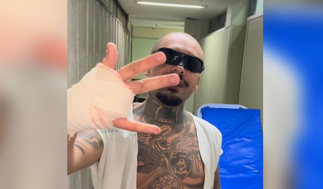 Streamer tem dedo amputado ao pular grade do Rock in Rio: 'Senti que machuquei, mas não sabia que tinha arrancado'; vídeo - Foto