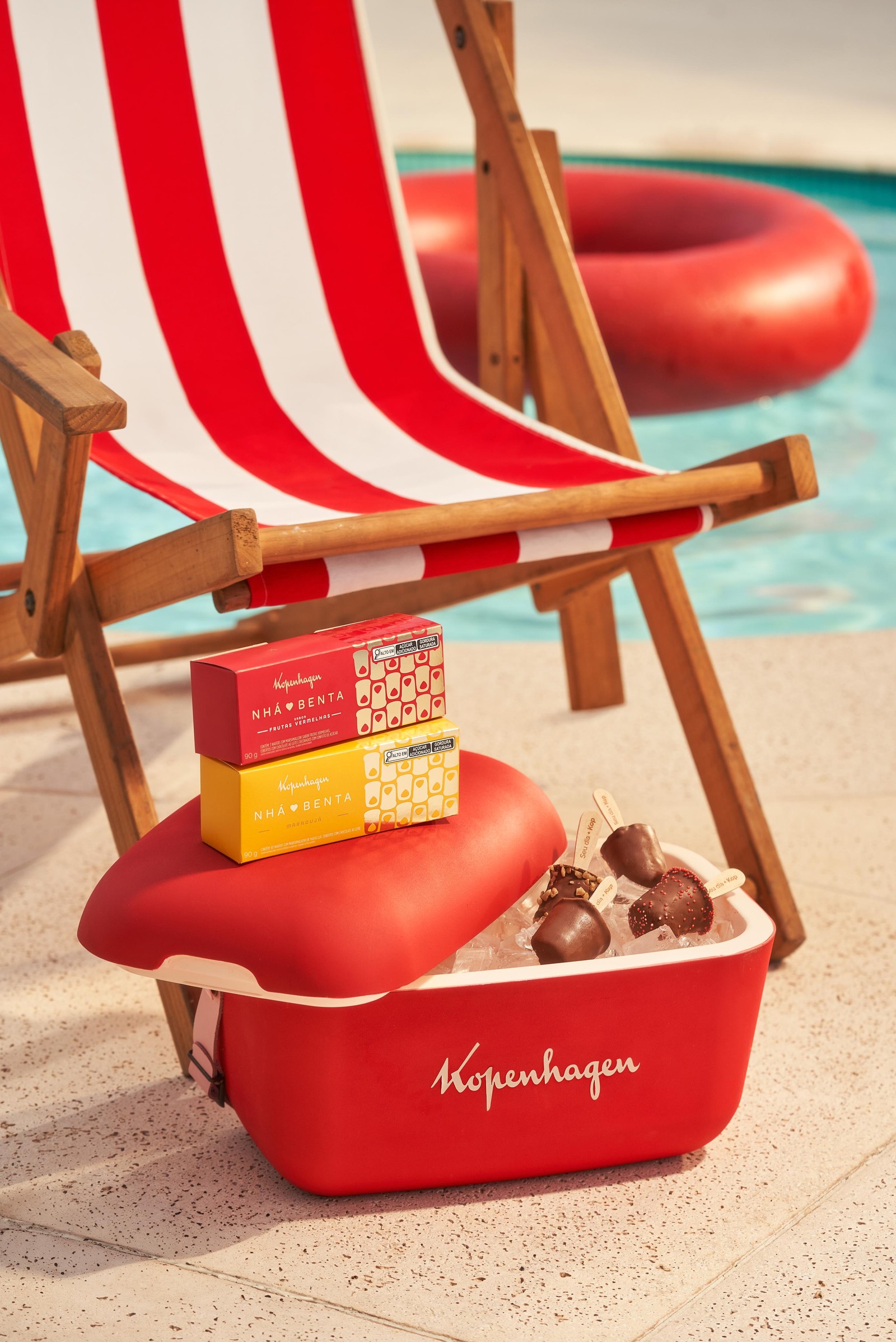 In addition to milkshakes and sodas, the café at Plaza Kopenhagen (3492-1979) has a brand new launch: Nhá Benta Gelada no Palito (from R$23.50), with syrup options and custom toppings — Photo: Disclosure