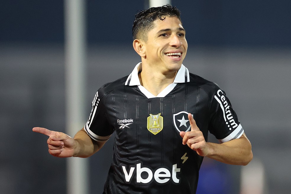 Savarino voltou a marcar pelo Botafogo — Foto: Vítor Silva/Botafogo
