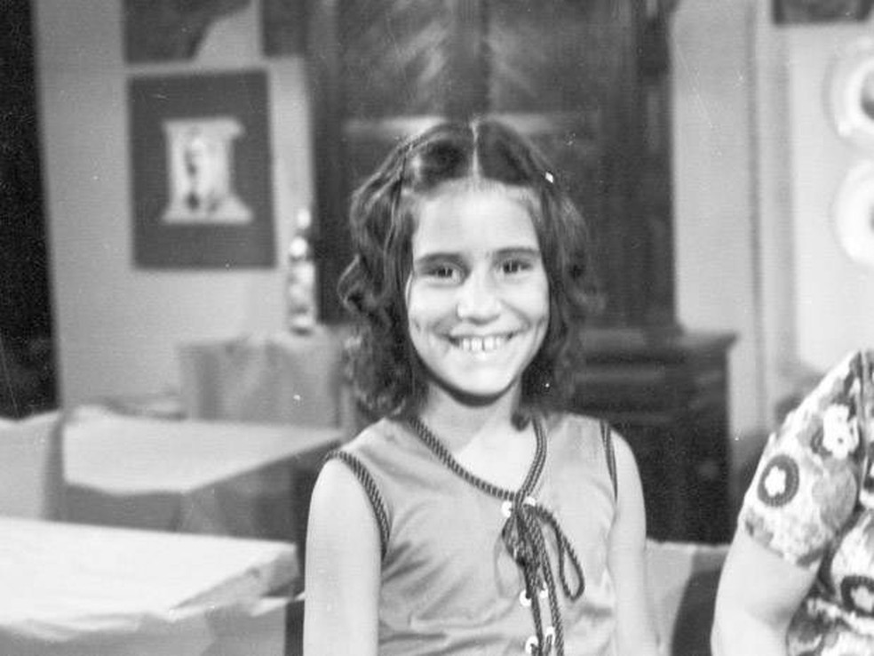 Estreia de Glória Pires na TV em'Selva de pedra' — Foto: TV Globo