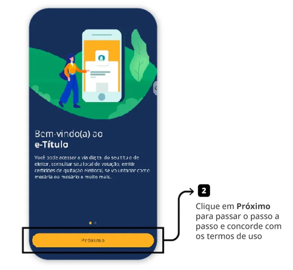 Como baixar o e-T&iacute;tulo &mdash; Foto: Editoria de Arte