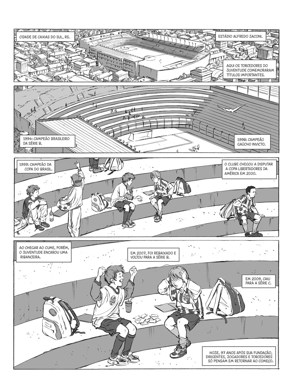 Do "Pequeno manual da reportagem em quadrinhos", de Augusto Paim — Foto: Reprodução