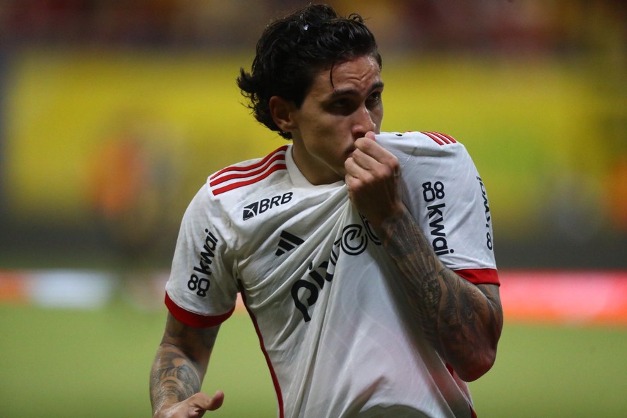 Pedro marcou o gol da vitória do Flamengo sobre o Amazonas