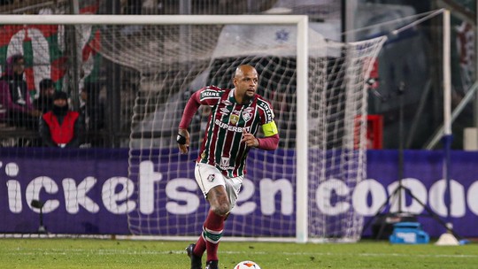 Prestes a completar 100 jogos pelo Fluminense, Felipe Melo projeta duelo pela Copa do Brasil: 'Jogar como uma final'