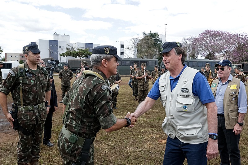Mario Fernandes, comandante que ocupou cargos na Secretaria-Geral e era tido como homem de confiança de Bolsonaro — Foto: Isac Nóbrega/Presidência