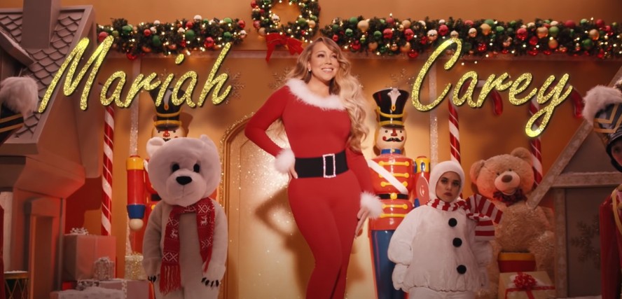 Ouvir 'All I Want for Christmas Is You', de Mariah Carey, pode aumentar humor natalino e reduzir pressão arterial, sugere estudo.