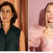 AO Encontrar Fernanda Torres no Festival de Santa Barbara, Na Califórnia, Ariana Grande Não Poupou A Colega de Elogios: ""vocêébrilhante, EU te amo muito. éuma honra!"