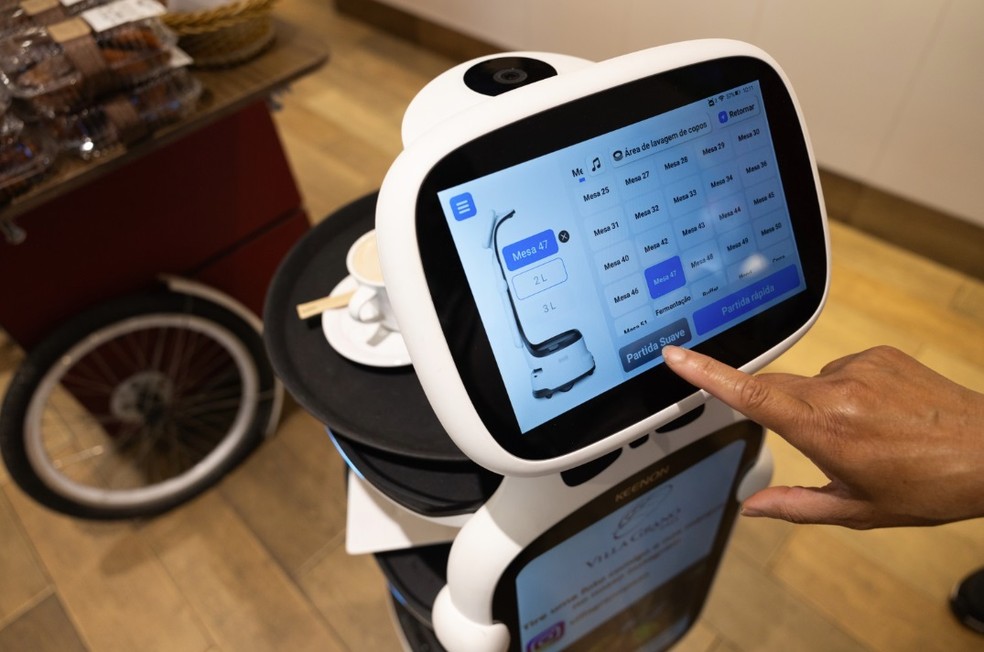 If necessary, an adjustment is made "He walks". In this case, it was a choice "Soft start" — Photo: María Isabel de Oliveira/O Globo Agency