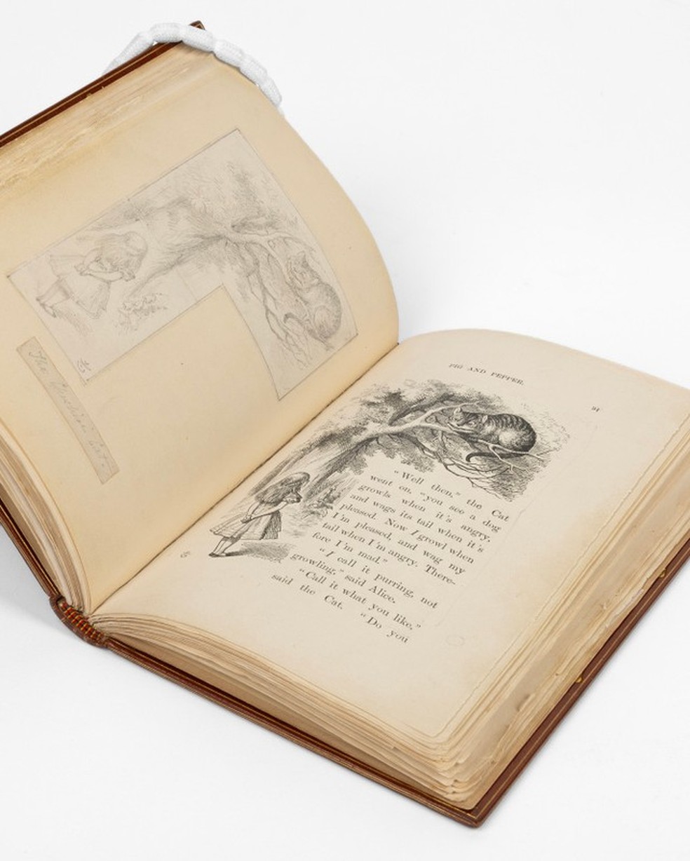 Exemplar histórico — Foto: Reprodução/Redes sociais/Christ Church, Oxford