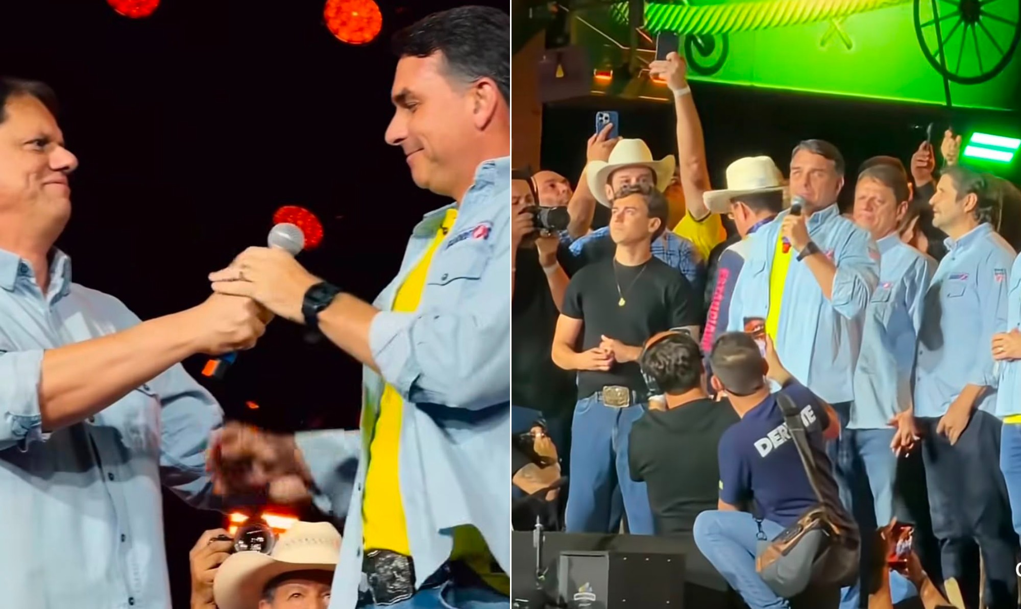 Sem citar Lula, Flávio faz discurso curto em Barretos com aceno para o Agro sem apresentar proposta para o setor - QTU Questões do Universo