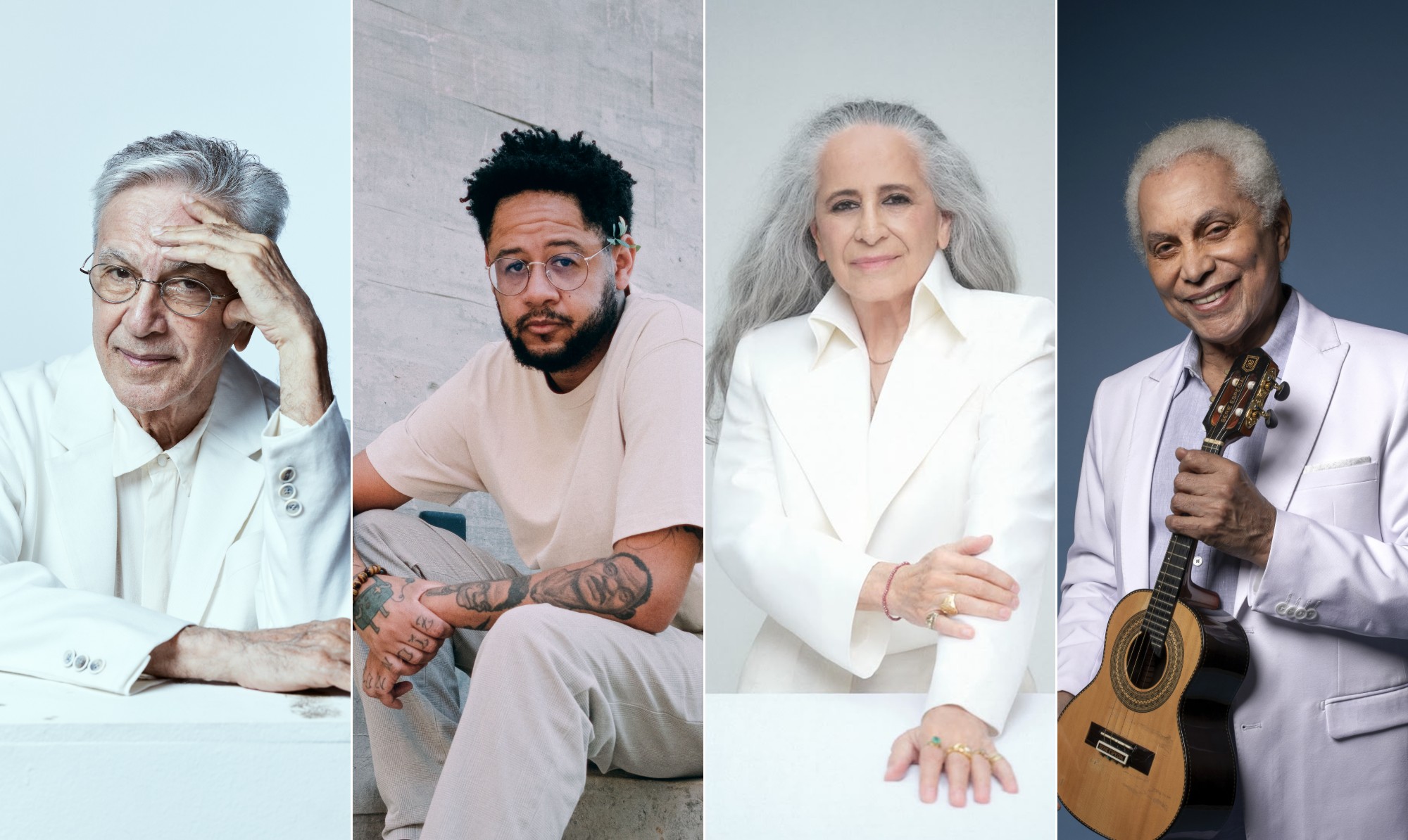 Doce Maravilha volta ao Jockey com Caetano Veloso e Emicida, Bethânia e Paulinho da Viola e mais encontros inéditos - QTU Questões do Universo