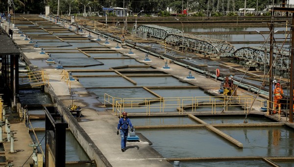 Manutenção no Guandu pode reduzir abastecimento de água no Rio; veja bairros afetados