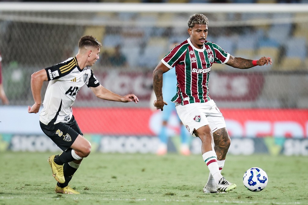 John Kennedy em vitória do Flu — Foto: MARCELO GONÇALVES / FLUMINENSE