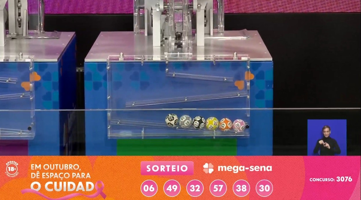 Nenhuma aposta acerta seis números, e prêmio da Mega-sena acumula em R$ 320 milhões; veja números desta terça-feira