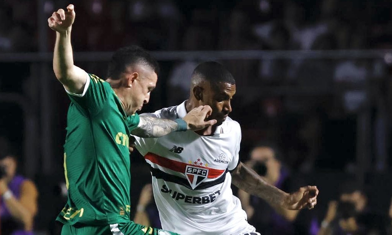 Palmeiras e São Paulo fazem jus ao retrospecto do clássico e empatam no Morumbis