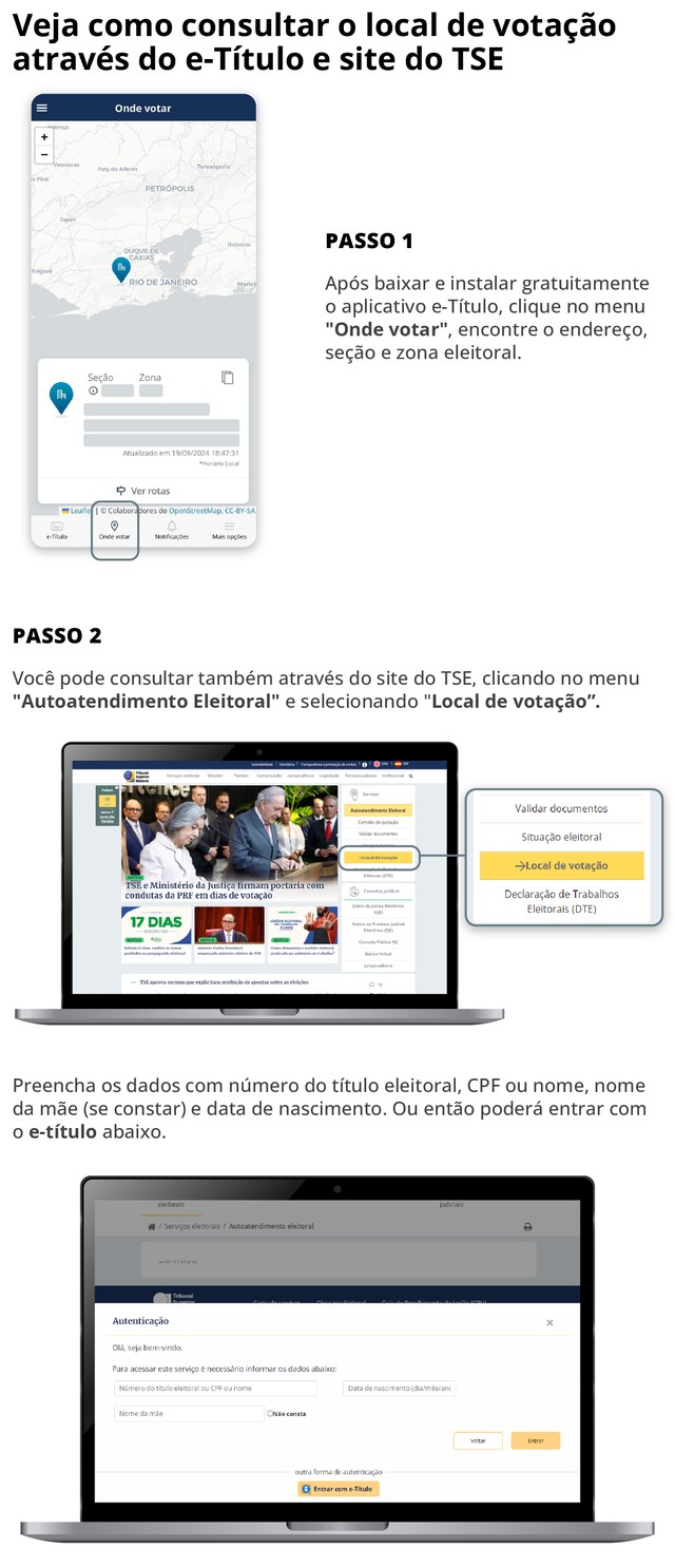 Como consultar o local de votação por zona e seção? Veja onde votar nas