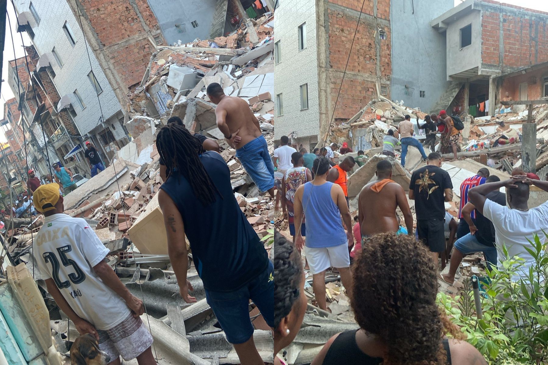 Homem morre após desabamento de prédio em Salvador; duas pessoas estão desaparecidas