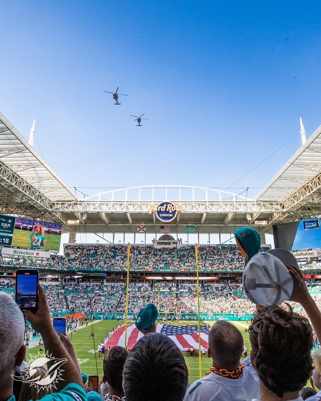 Hard Rock Stadium, em Miami, Flórida — Foto: Reprodução