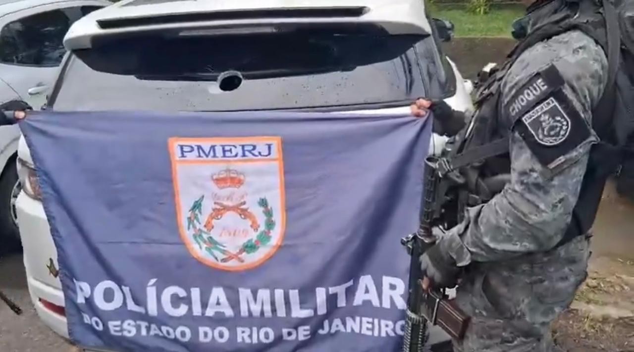PM apreende mais um 'caveirão do crime' durante ação em Vargem Grande; suspeito foi preso