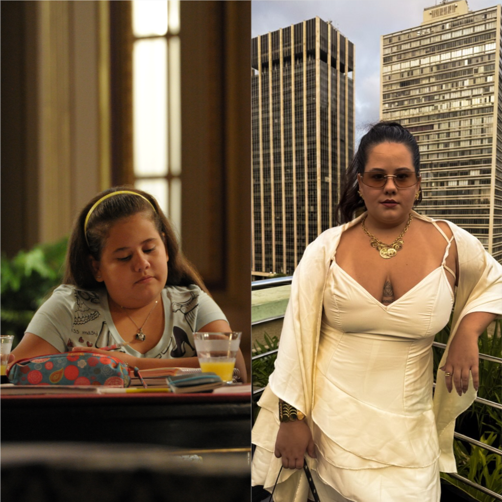 Ana Karolina Lannes — Foto: TV Globo / João Cotta e Reprodução Instagram