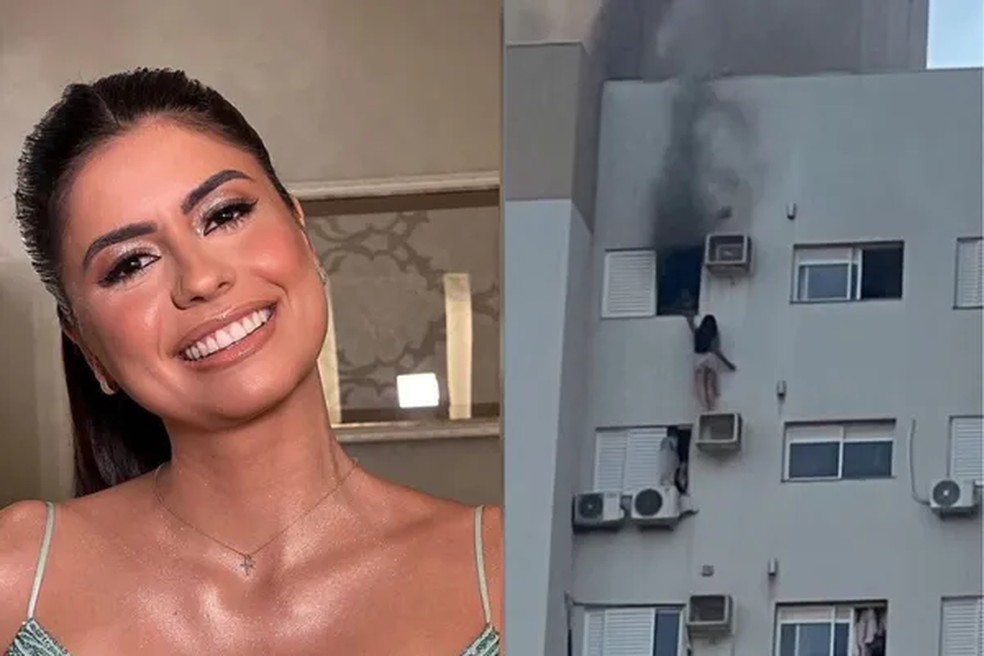 Advogada que entrou em apartamento em chamas para salvar família tem quadro de saúde'gravíssimo', afirma hospital — Foto: Reprodução: Instagram