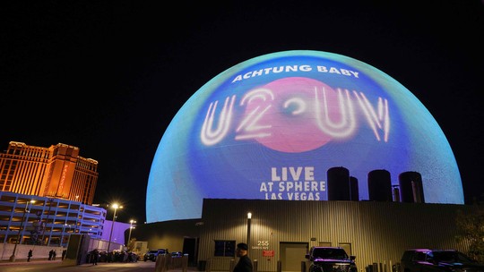 Espaço inovador em Las Vegas, The Sphere é inaugurado com show do U2 e viraliza nas redes