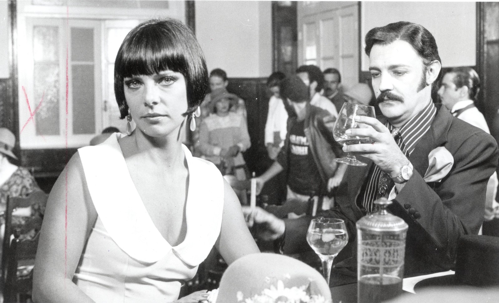 Ao lado de Bruna Lombardi, Ney também foi protagonista da novela "Memórias de um cafetão" — Foto: Marcelo Prats