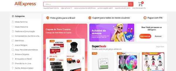 AliExpress passa a trazer produtos da China para o Brasil em até sete dias  - Estadão