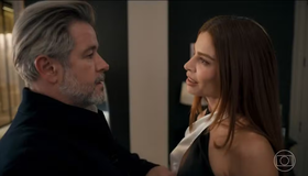 'Três Graças': sequência mostra Ferette planejando assassinato de Rogério. Saiba qual foi o motivo