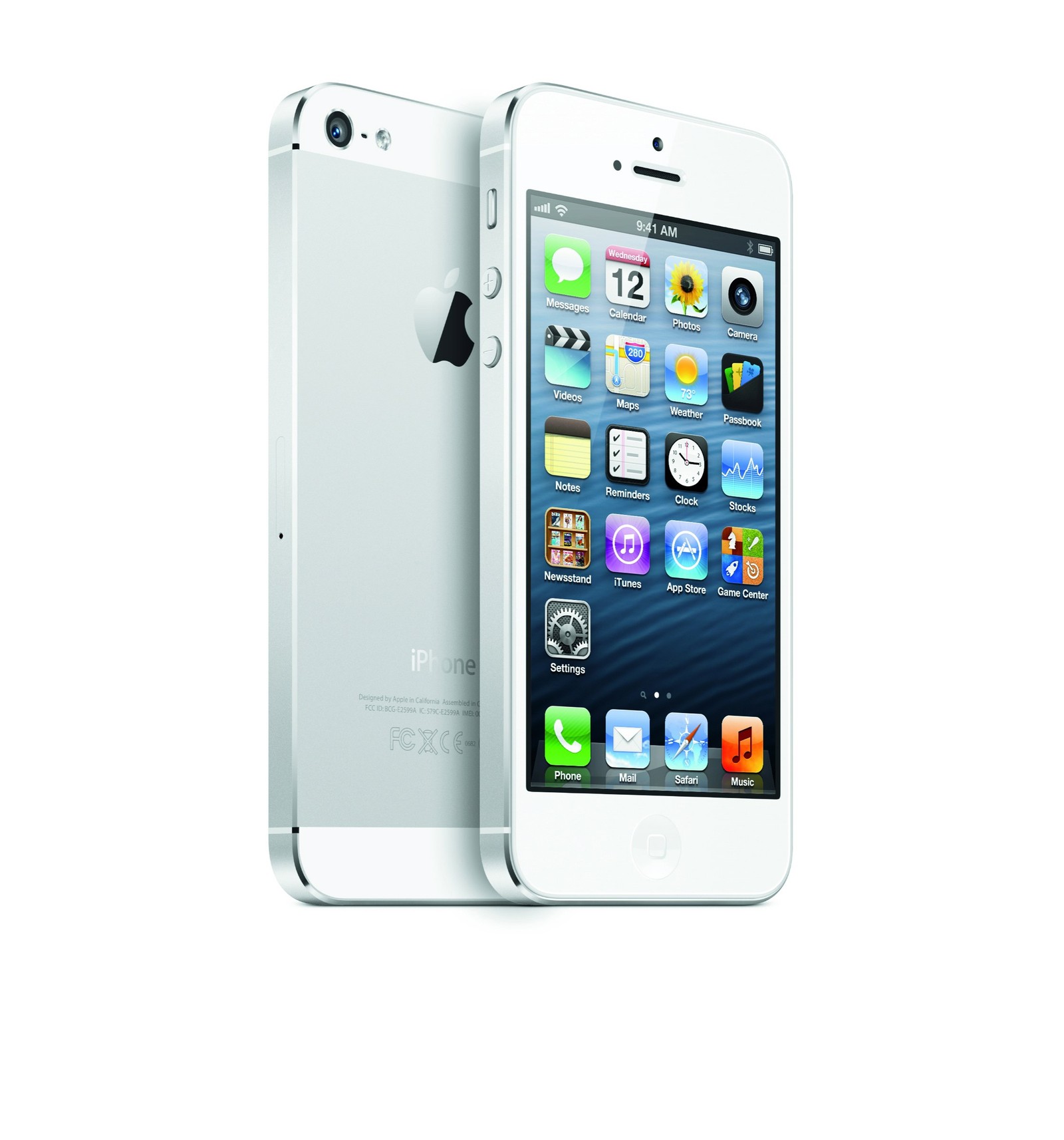 iPhone 5 da Apple, lançado em 2012 — Foto: Infoglobo