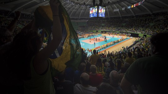 Seleção Brasileira terá casa cheia no pré-olímpico de vôlei masculino 