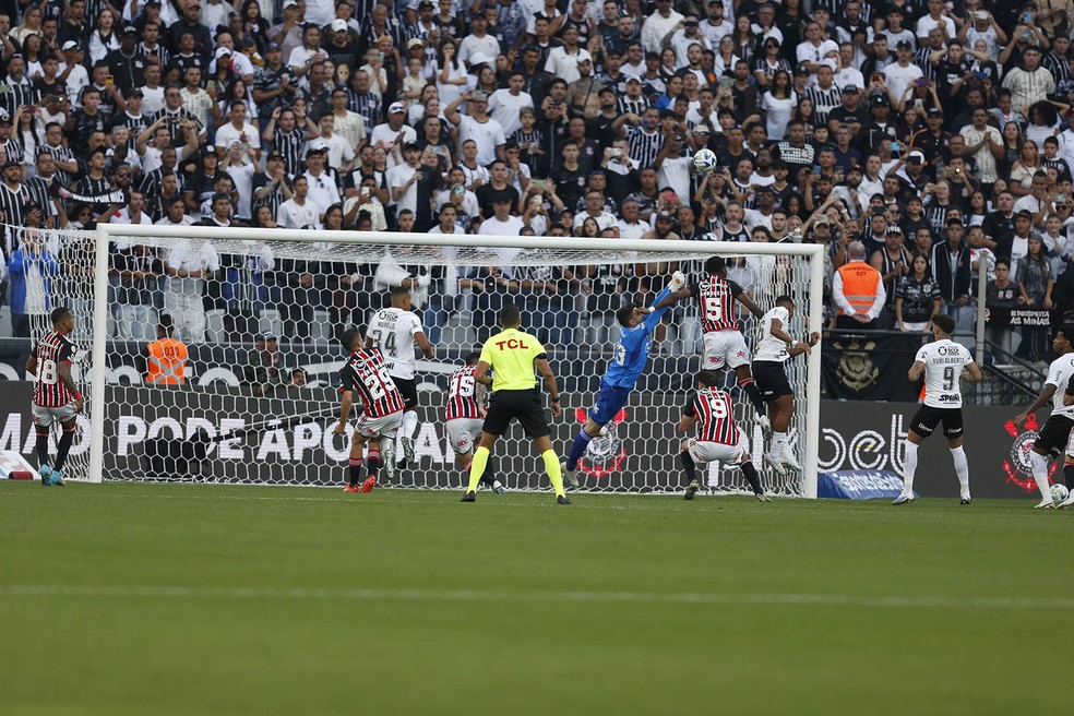 Corinthians e São Paulo empataram em 1 a 1 — Foto: Paulo Pinto / saopaulofc.net