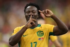 Nascido em campo de refugiados, Irankunda entra para a história da Austrália em Copa do Mundo