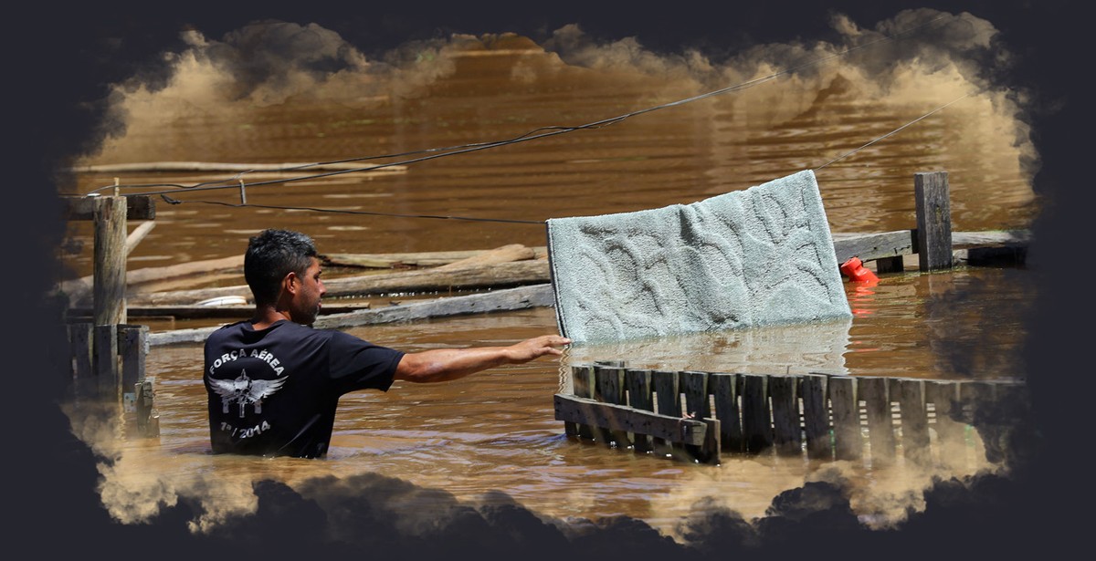 Os extremos que fizeram de 2023 o ano com o pior clima do Brasil