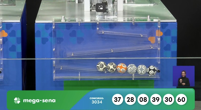 Mega-Sena sorteia prêmio de R$ 41 milhões nesta terça-feira; veja dezenas sorteadas
