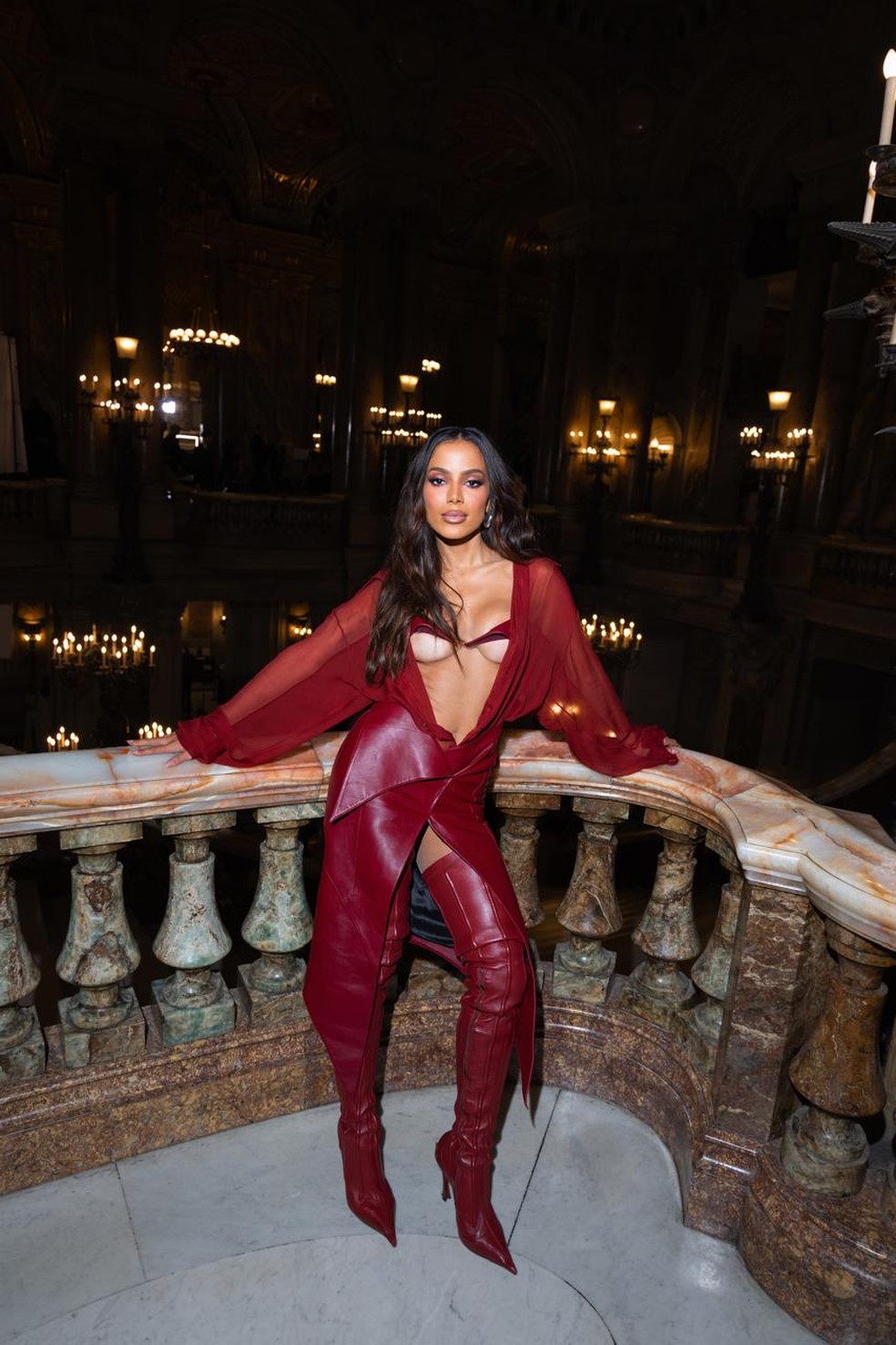 Anitta na Paris Fashion Week — Foto: Divulgação/Rafael Le Forte